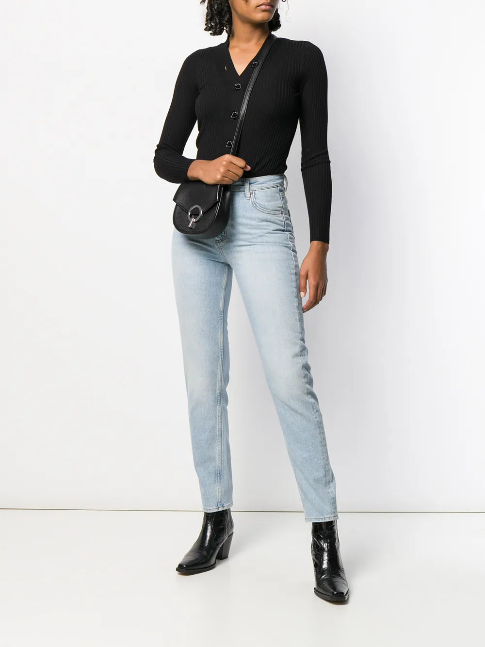 Ribbed-Knit Cardigan