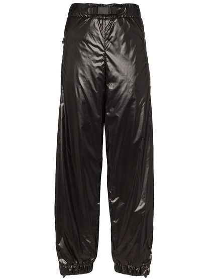 Side-Stripe Nylon Trousers