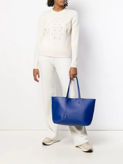 Wide-Leg Knitted Trousers