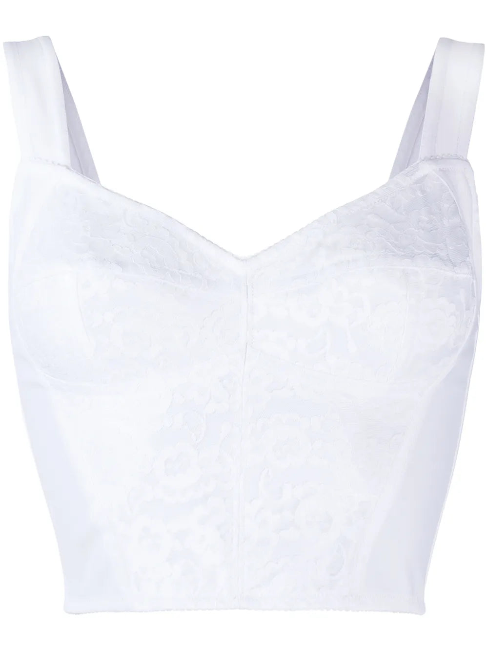 Jacquard Corset Bustier