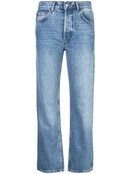 Cynthia High-Rise Straight Jeans