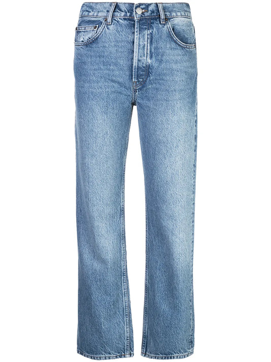 Cynthia High-Rise Straight Jeans
