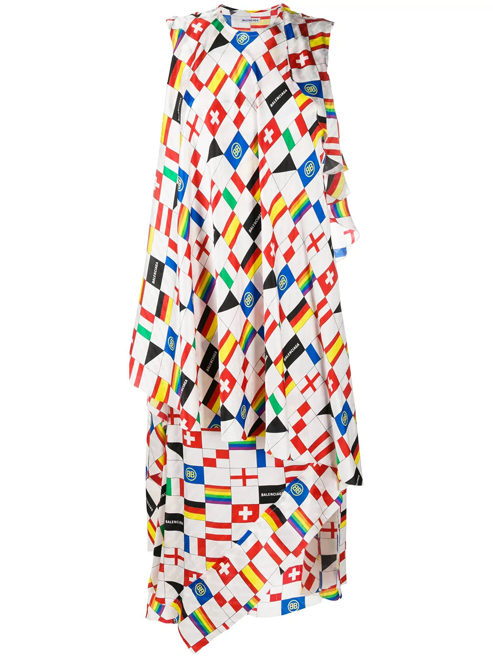Printed Silk Dress
