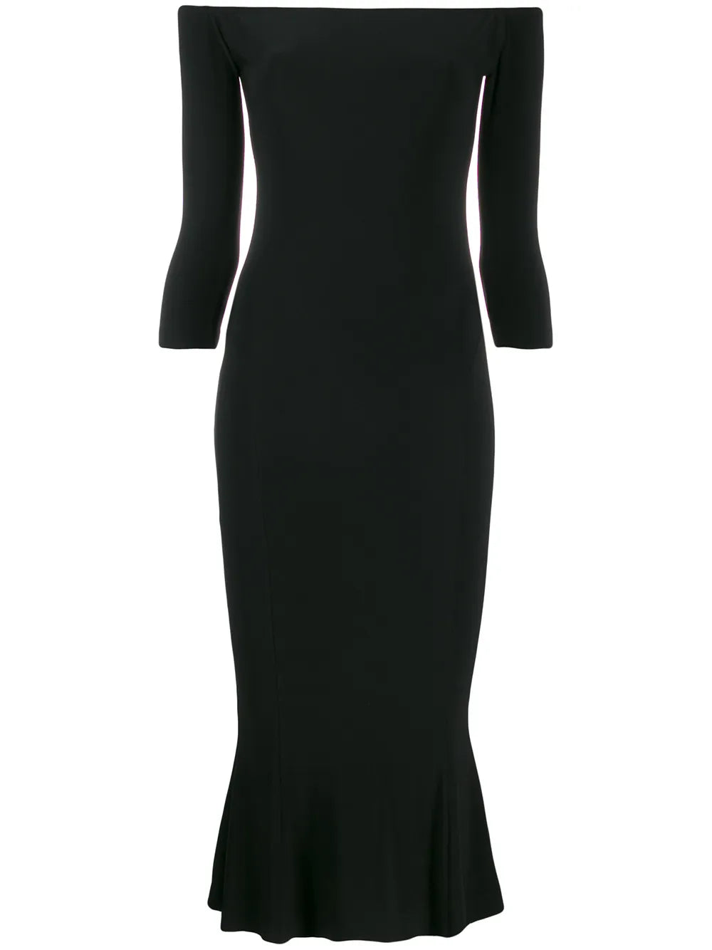 Off-The-Shoulder Fishtail Dress