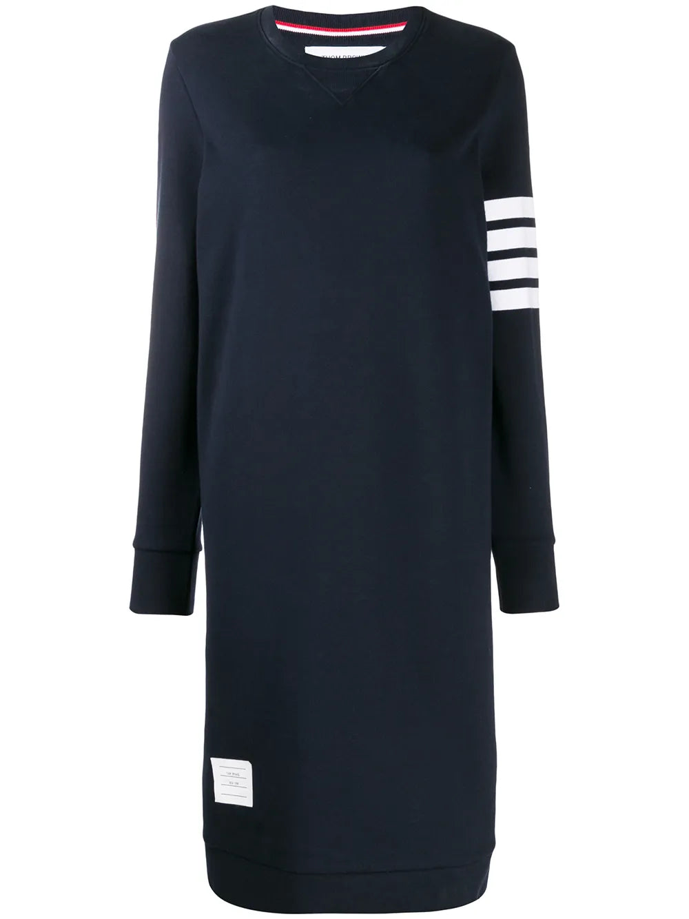 4-Bar Loopback Sweatshirt Dress