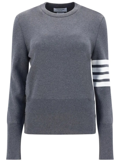 4-Bar Crew-Neck Jumper
