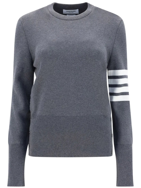 4-Bar Crew-Neck Jumper