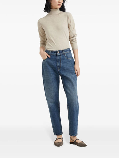 Roll-Neck Knit Jumper