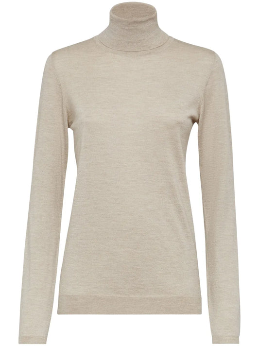 Roll-Neck Knit Jumper