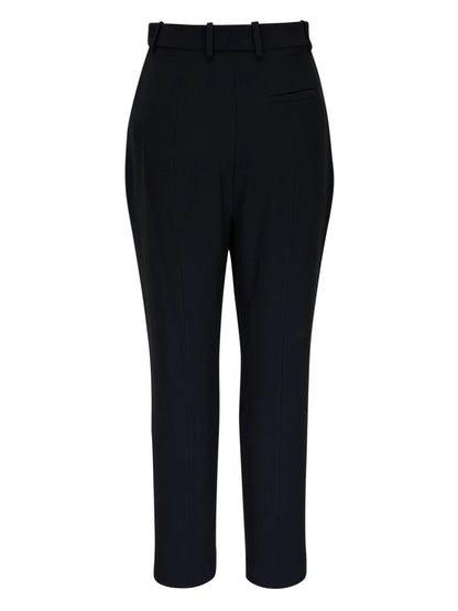 High-Waisted Tailored Trousers
