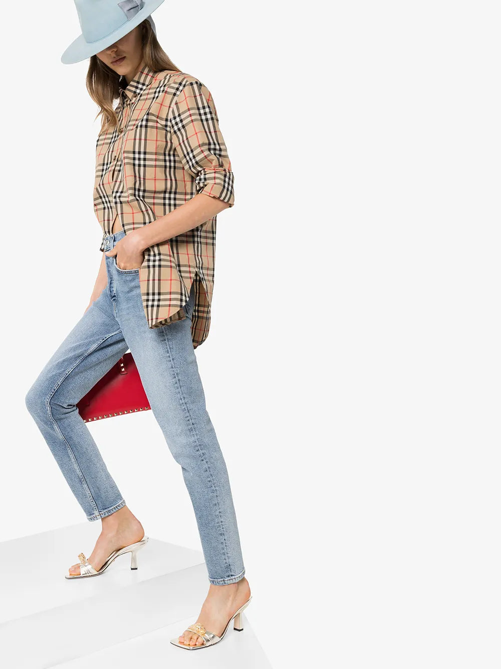 Slim-Fit Cropped Jeans