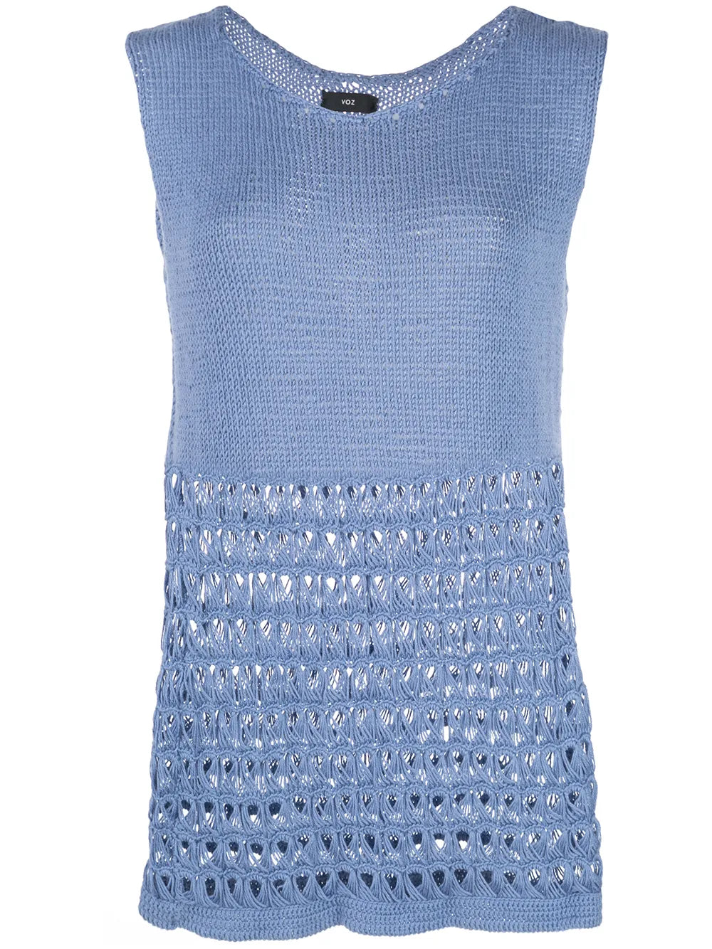 Sleeveless Knitted Top