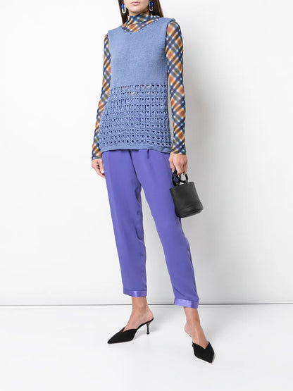 Sleeveless Knitted Top