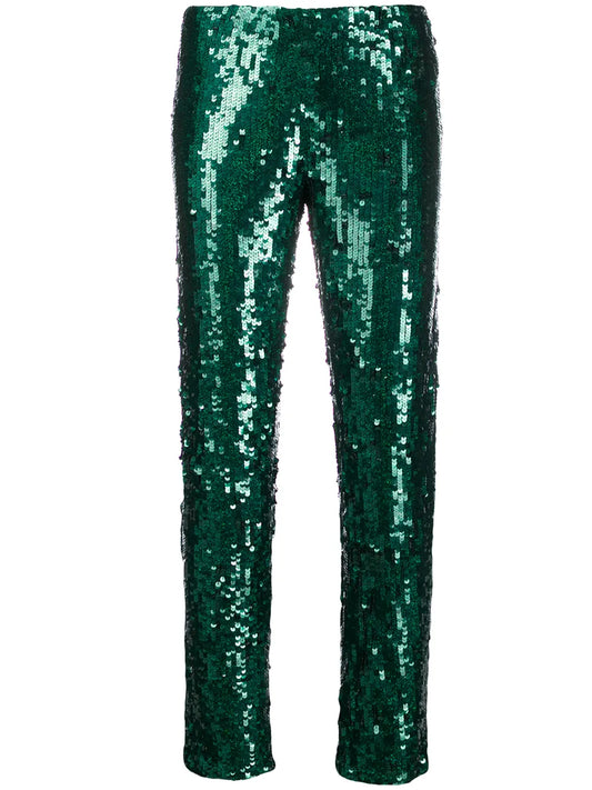 Sequin Embellished Trousers