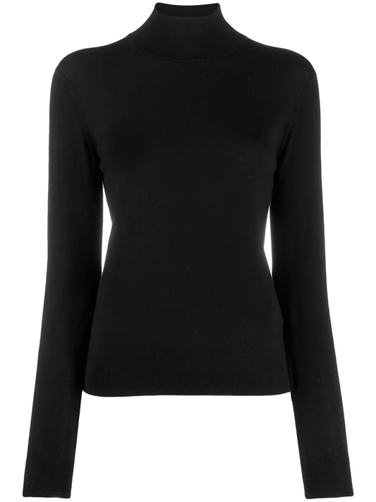 Fine Knit Turtleneck Sweater