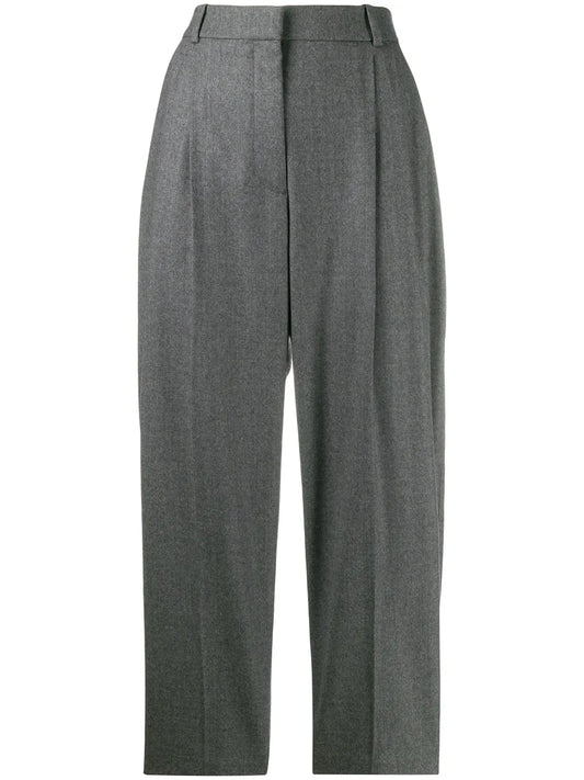 Cropped Tailored Trousers