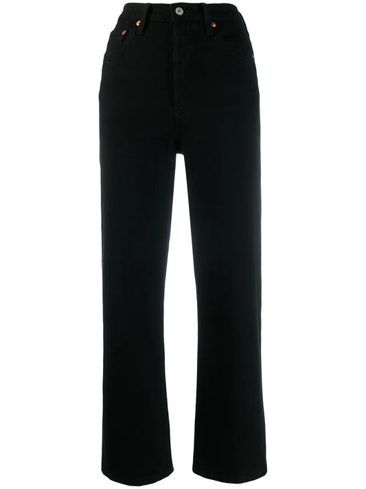 Ribcage Straight-Leg Jeans