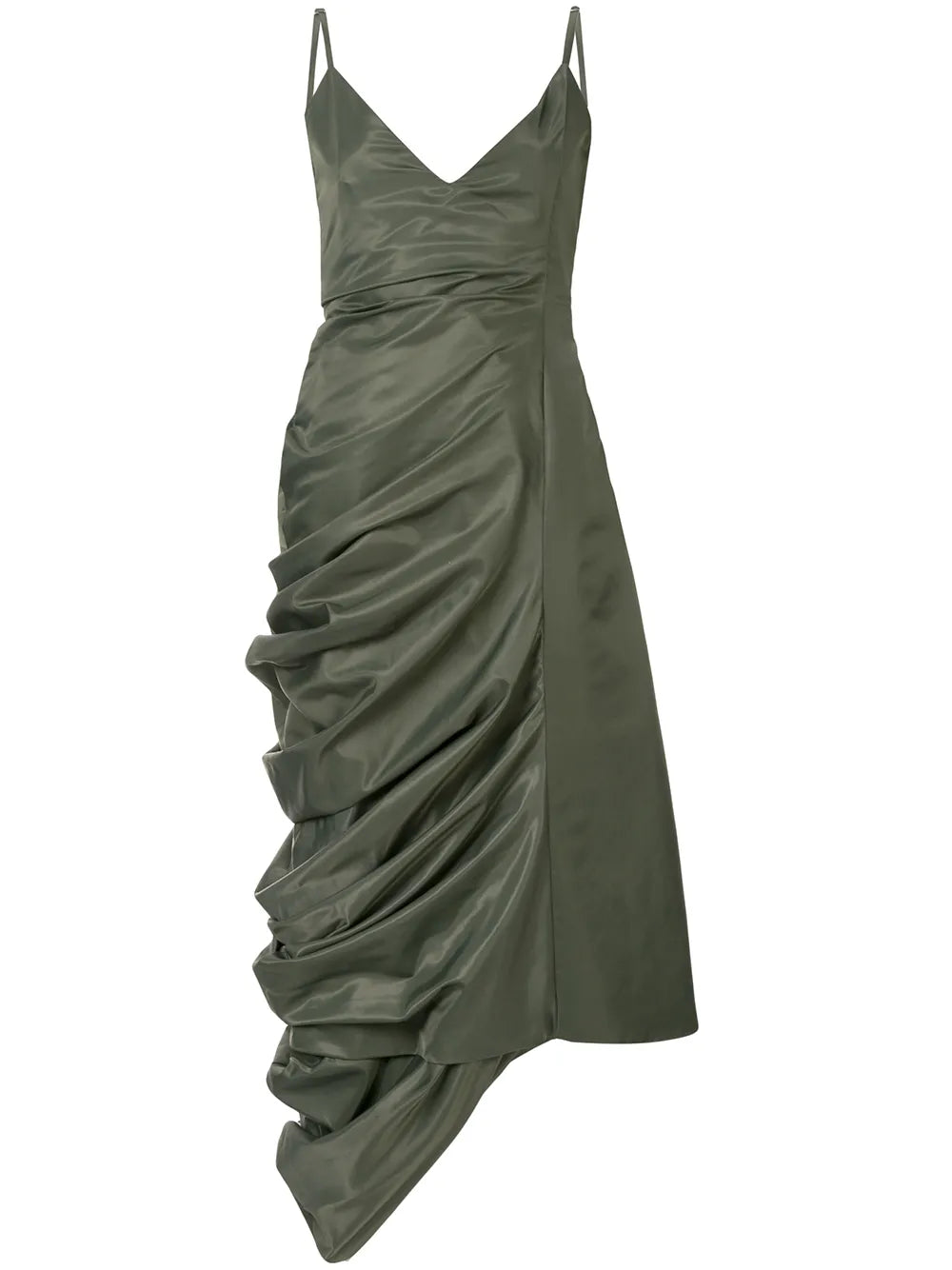 Asymmetric Drape Dress