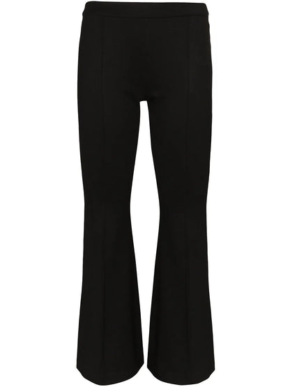 Flared Cropped Trousers