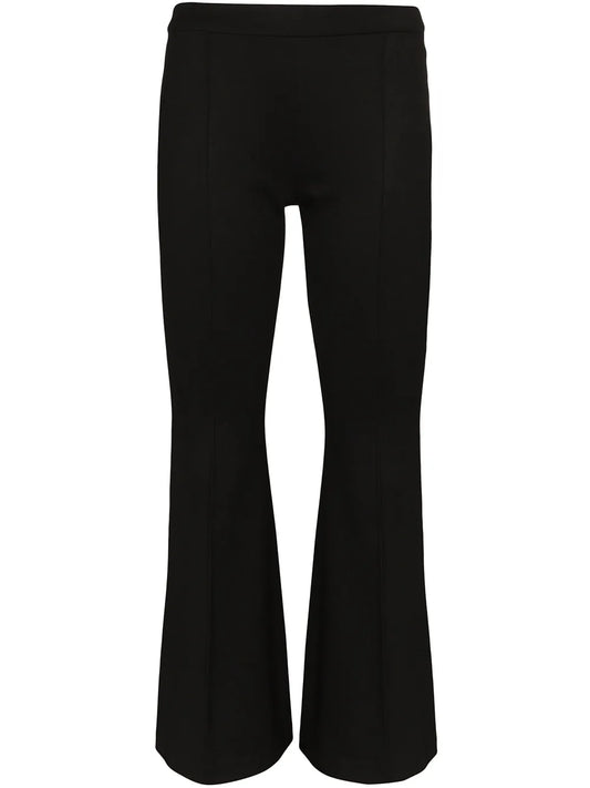 Flared Cropped Trousers
