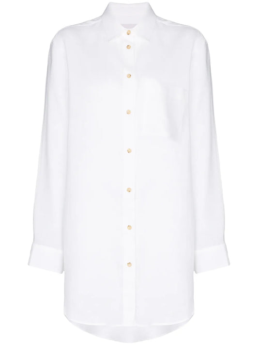 Oversized Linen Shirt