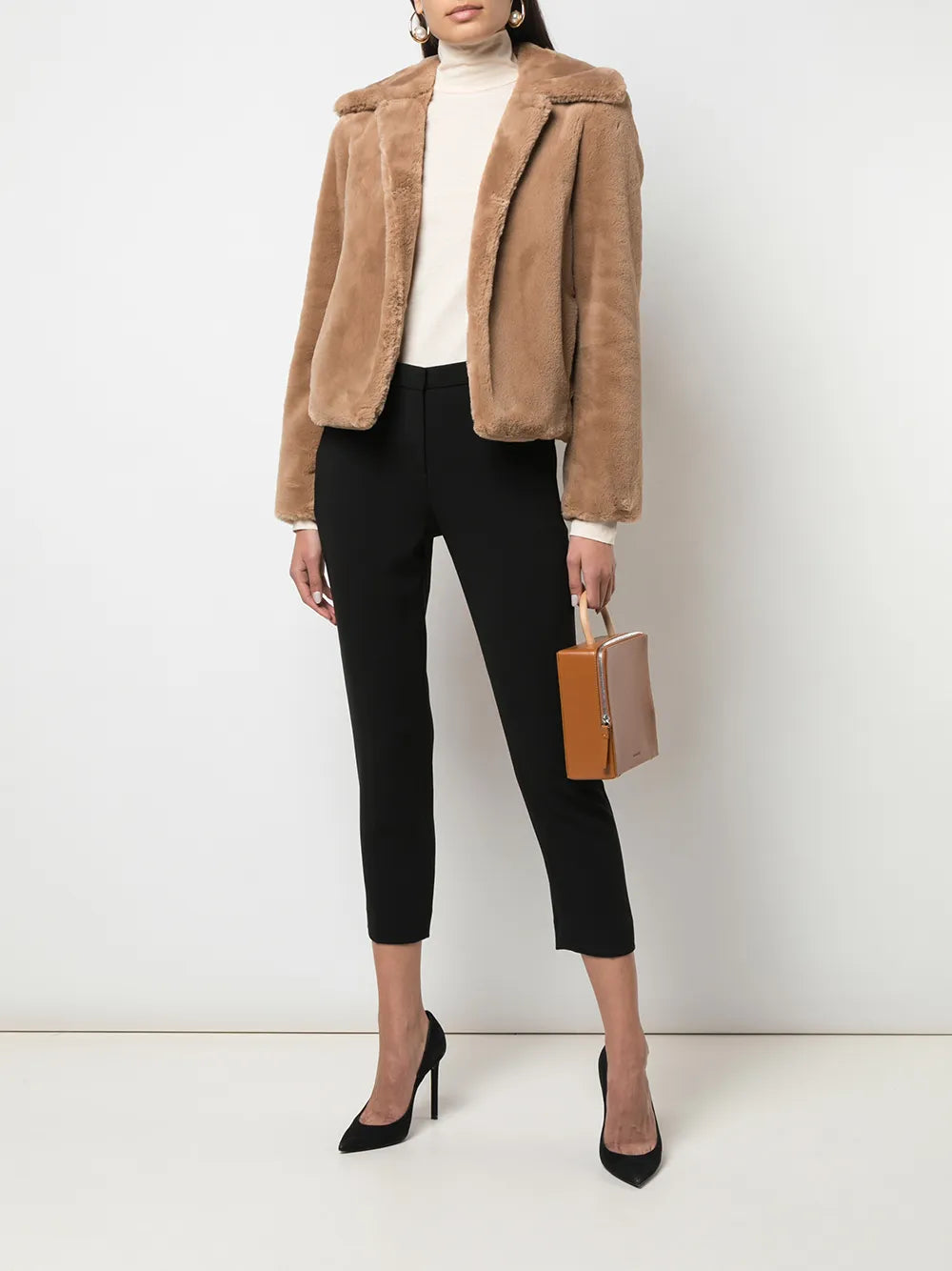 Cropped Tailored Trousers