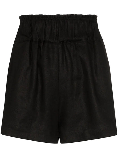 Ruched Waist Shorts