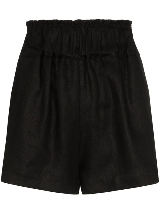 Ruched Waist Shorts