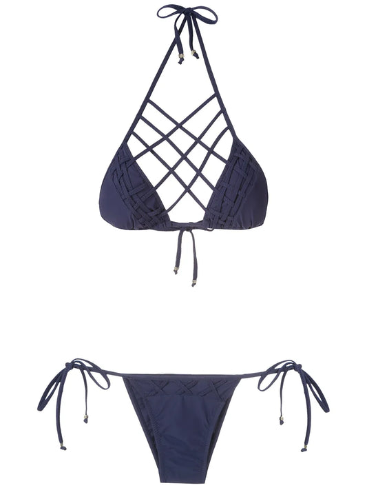 Strappy Bikini Set