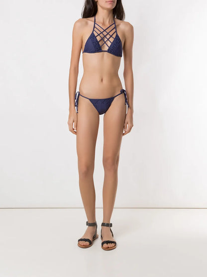 Strappy Bikini Set