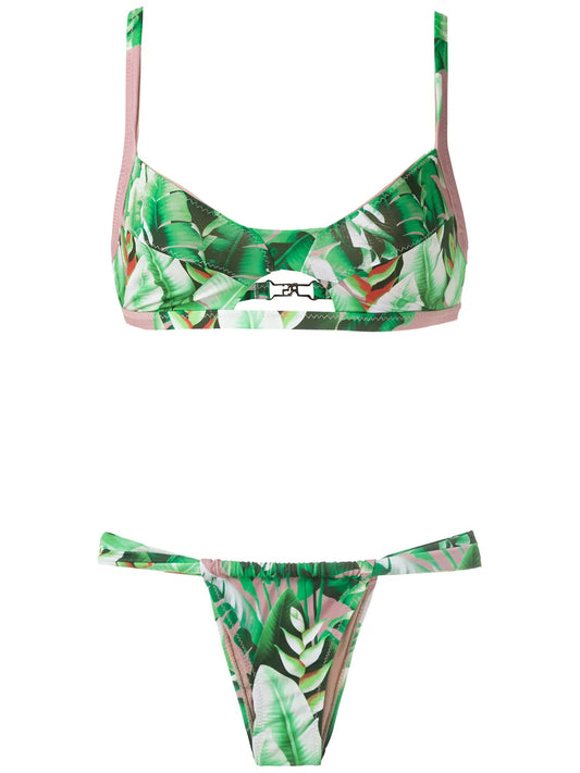 Printed Bikini Set