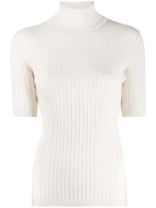 Roll-Neck Pullover Top