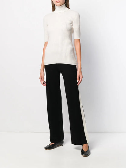 Roll-Neck Pullover Top