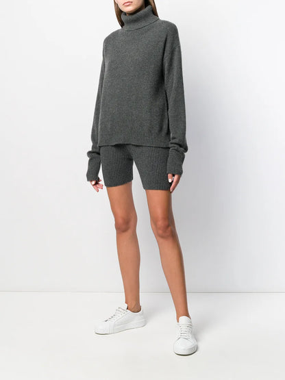 Mira Knitted Biker Shorts
