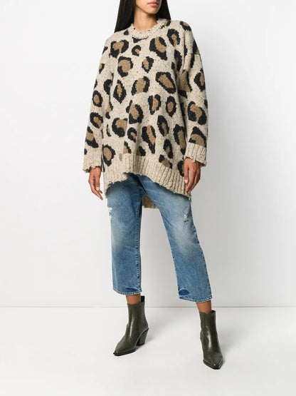 Leopard Print Sweater