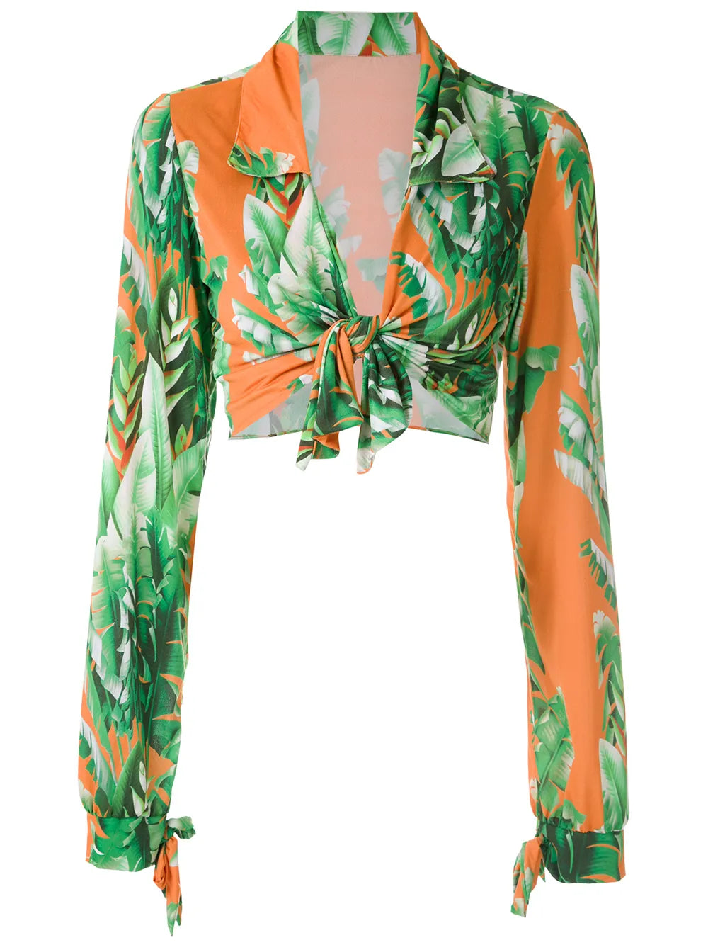 Printed Crop Top
