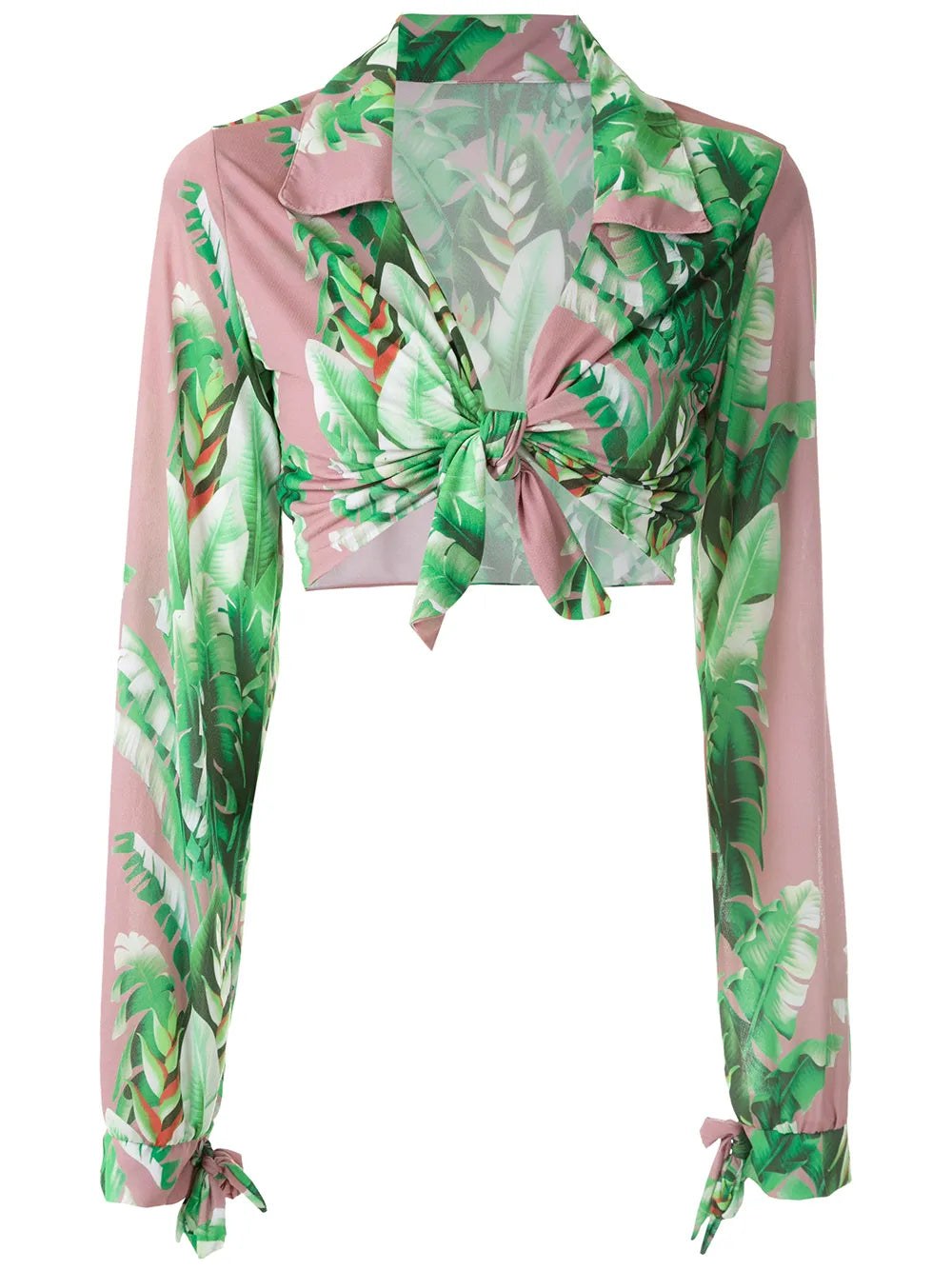 Printed Crop Top