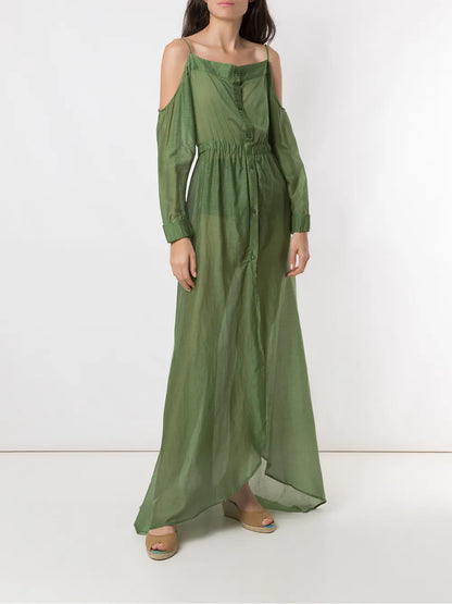 Silk Maxi Dress