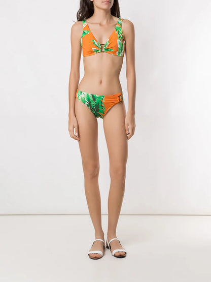 Floral Print Bikini Set