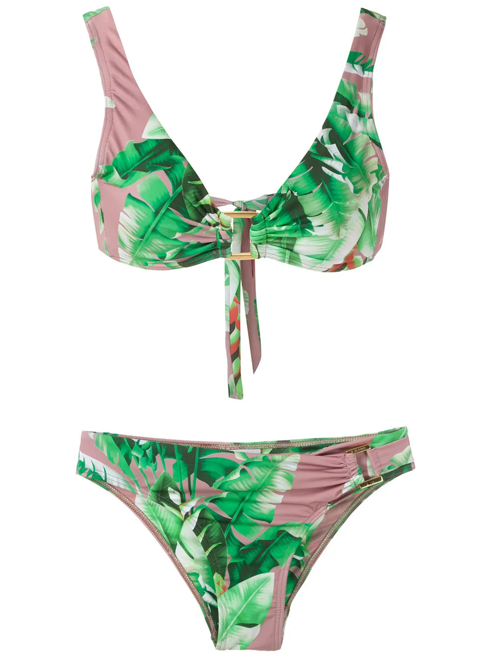Floral Print Bikini Set