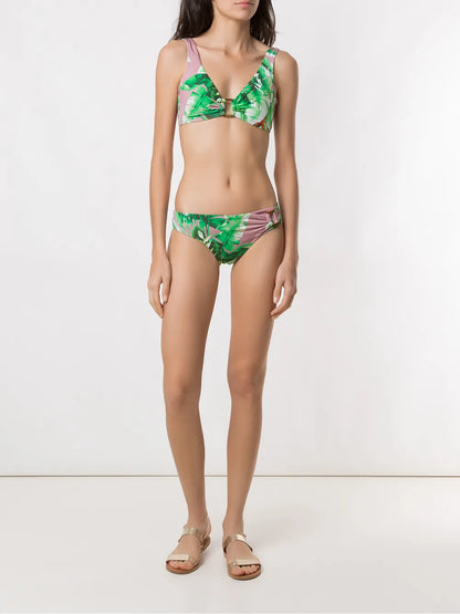 Floral Print Bikini Set