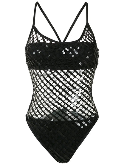 Sequinned Swimsuit