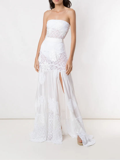 Lace Maxi Skirt
