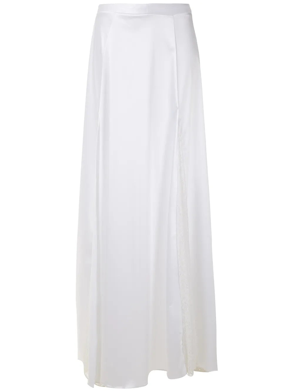 Lace Panels Maxi Skirt