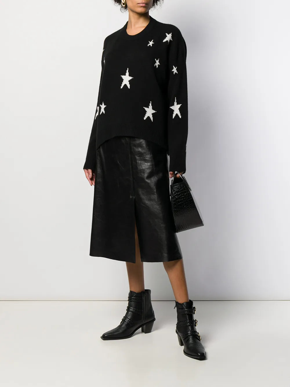 Star Print Sweater