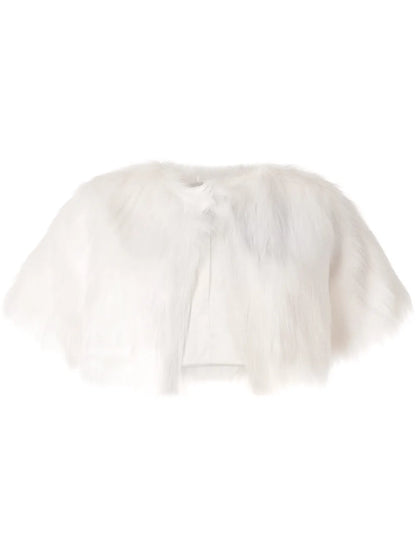 Faux Fur Shawl