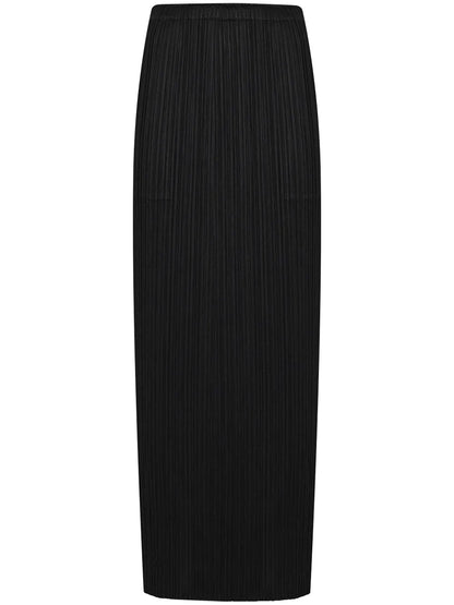 Pleated Midi Skirt