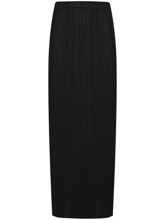 Pleated Midi Skirt
