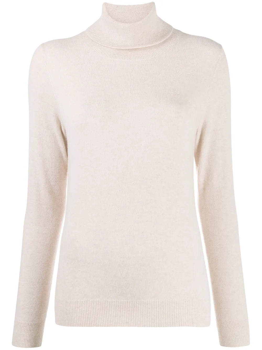 Fine Knit Polo Neck Jumper
