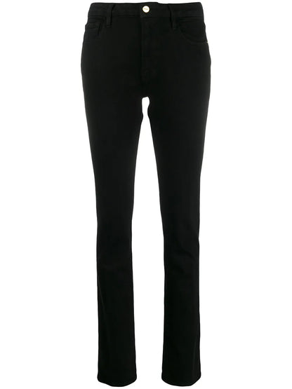 Sylvie Slender High-Rise Straight Jeans
